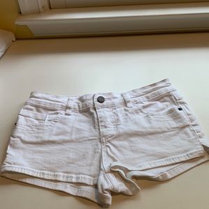 O’Neill white shorts for girls